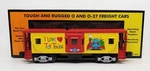 Mth 30-7754 Love Toy Trains Bay Window Caboose Mt/box. Fixed Price $70.49.
