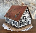 Farmhouse - Handpainted Arnold Romantic Art 6904 Made Germany. Fixed Price $15.00.