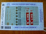 Microscale Decal Ho #87-295 Asst "trailers 40' Clinchfield, Baltimore & Ohio. Fixed Price $7.50.