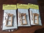 Dollhouses Half Scale 1:24 Window Victorian Style W/ Trim HWH5042 Houseworks (3). Fixed Price $30.00.