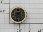 American Flyer XA10104A2 Flangeless Metal Wheel With Brass Square Stud. Fixed Price $6.00.