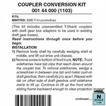 Micro-trains 00144000 (1103) Locomotive Coupler Conversion Kit (one Front,. Fixed Price $11.57.