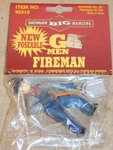 Bachmann Big Haulers Scale Fireman Figure People Nip #92316. Fixed Price $7.00.