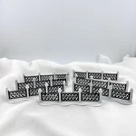 Department 56 Iron Fence White Enamel Extension Lot Of 7 Retired 5999 4 No Box. Fixed Price $19.99.