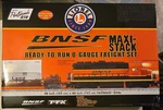 New Old Stock Lionel 6-30211 Bnsf Maxi-stack Rtr Freight Train Set O-gauge. Fixed Price $555.00.