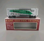 Nib K-line 0/027 Western Pacific Green Feather Sgl Door Box Car K-648103 Train. Fixed Price $18.00.