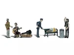 Woodland Scenics A1916 Train Figures Park Bums / Houseless. Fixed Price $22.55.