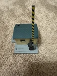 Vintage Gilbert American Flyer Gauge Crossing Gate House. Fixed Price $24.00.