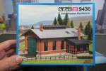 Kibri Ho Scale #9436 Single Loco Repair Building W/shed! Unbuilt Complete Kit. Fixed Price $13.49.