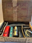 Marx Stream Line Electrical Train Set - With Track, Transformer & Original Box!. Fixed Price $74.95.