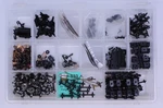 Acme 0917-12 Ho Gauge Wheels And Coupler Parts Assortment (box Of 236). Fixed Price $165.00.