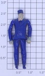 Marx 2002BP O Gauge Blue Plastic Handcar Guide Figure. Fixed Price $8.00.