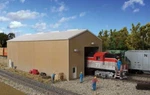 Walthers Cornerstone #933-2985 Scale Modern Single-track Engine House Nib. Fixed Price $34.95.