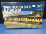 Walthers Cornerstone 933-3188 Ho Scale Wood Station Shed & Platform -- Sealed. Fixed Price $25.00.