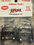 Atlas #190000 Pair Caboose Trucks H.o. 1:87. Fixed Price $7.19.