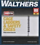 Walthers Ho Scale New 2025 Caged Ladders & Safety Cages Kit 933-2956. Fixed Price $20.70.