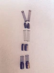 Lionel Scout Brushes & Springs 246-211 246-212, 1661-E-29 1661-E-30 1001M. Fixed Price $14.00.