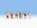 Skiers - Pack Two Ho Gauge Figures Noch 15829. Fixed Price $30.37.