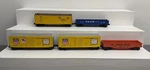 Lionel Freight Cars: 6-9131, 6-9136, 6-9606, 6-17304 5 Ex. Fixed Price $41.79.