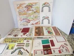 Ahm Western Town Ministructures Ho Cutouts Storefronts Race Track Prairie S31UU. Fixed Price $7.95.