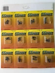Bachmann Couplers Over Shank Short E-z Mate, 12 On Sealed Cards #78003 Nos. Fixed Price $20.00.