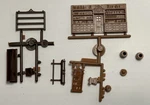 Ho Scale Interior Store Details By Faller (ts 21-9460.5). Fixed Price $14.99.