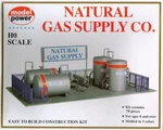 Model Power 417 Ho Natural Gas Supply Co. Building Kit. Fixed Price $19.99.