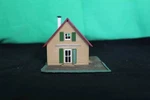Vintage Gauge Faller Country Cottage Collectible Model Train Railroad Hobby. Fixed Price $12.79.