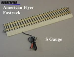 Lionel American Flyer Fastrack 10" Terminal Straight Gauge Train 6-49854. Fixed Price $8.94.