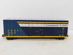Atlas Premier 3001642-2 Csx C&o Heritage 50' Gunderson High Cube Boxcar. Fixed Price $119.00.