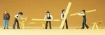 Preiser 10376 Ho Scale People Working Carpenters & Accessories PKG(5). Fixed Price $33.99.