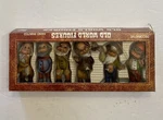 Ho Cheong Plastic Works Old World Hand Painted Figures No. 8016-6 Orig. Box. Fixed Price $24.99.