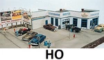Ho Scale Pickard Motors "laser Cut Wood Building Kit", JLI-171. Fixed Price $54.99.