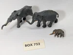 Ho Scale Merten # 752 Indian Elephant Family. Fixed Price $8.00.