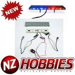 Nzhobbies NZ0122 Realistic Led Police Light Bar : 1/8TH & 1/10 Scale Cars/trucks. Fixed Price $26.95.