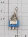 Acme MTS-2 Blue Dpdt Mini On/off Toggle Switch 6A 120VAC (10). Fixed Price $12.50.