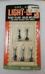 Life-like Ho Scale Ups #S505K Gas Lights Piece Kit Nib Musty Smell. Fixed Price $15.00.