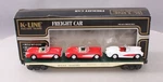 K-line K691-1171 Gauge Burlington Northern Santa Fe Flatcar W/ 1957 Corvettes. Fixed Price $36.89.