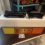 Mth Gauge Steam Locomotive Nickel Plate Road Berkshire 2-8-4 Smoke. Fixed Price $315.00.