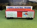 Lionel 6-9491 Christmas Boxcar From 1986 New In. Fixed Price $26.00.