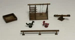 Ho Scale Adventure Playground Set By Busch (ts 21-7237). Fixed Price $24.99.
