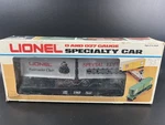 Lionel # 6-0781 1983 Special Edition Railroad Club Flatcar With Vans. Fixed Price $29.99.