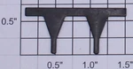 Lionel 671-85 6-WHEEL Truck Axle Retainer Clip (12). Fixed Price $12.60.