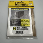 Scale Blair Line 184 Laser-cut Wood House Kit New Packaging. Fixed Price $12.99.
