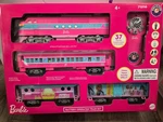 Lionel Mattel Barbie Battery Pink Toy Train Set Remote Controlled New Box. Fixed Price $112.99.