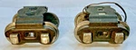 Pair Original Prewar Lionel Gauge Freight Car Trucks: W/roller Pickup !. Fixed Price $24.99.