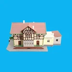 Arnold Rapido 6460 Rambach Train Station Assembled Building House Scale German. Fixed Price $24.99.