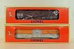 Lionel Two Boxcar Lot 6-52118 D&rgw And 6-19283 Erie (both Lnib). Fixed Price $35.00.