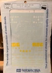 Microscale 87-379 Ho Boston And Maine Rdg 50'' Box Cars Decal Sheet. Fixed Price $9.99.