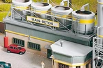 Piko 61130 Ho Scale Concrete Plant Mixing Building Kit. Fixed Price $90.99.